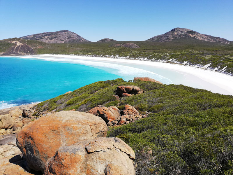 A beautiful beach in the South of Western Australia