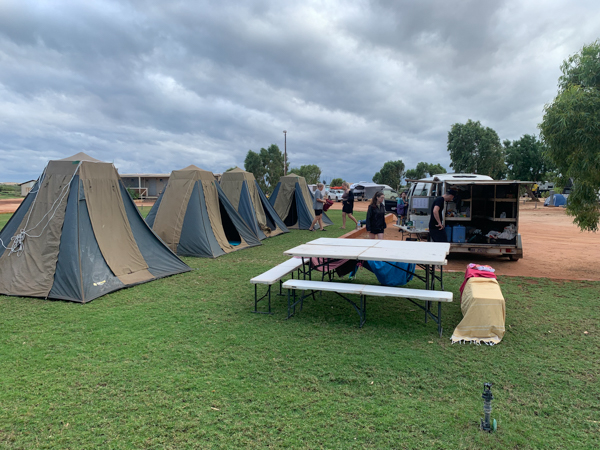 Full-service campground in Australia